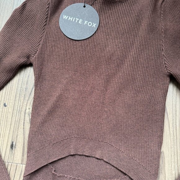 White Fox Boutique Brown Long Sleeve Dress - Picture 7 of 10